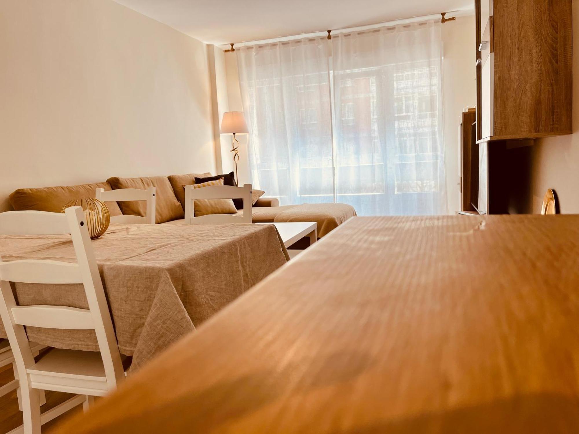 Ferienwohnung Premio Real 18 Gijón Exterior foto
