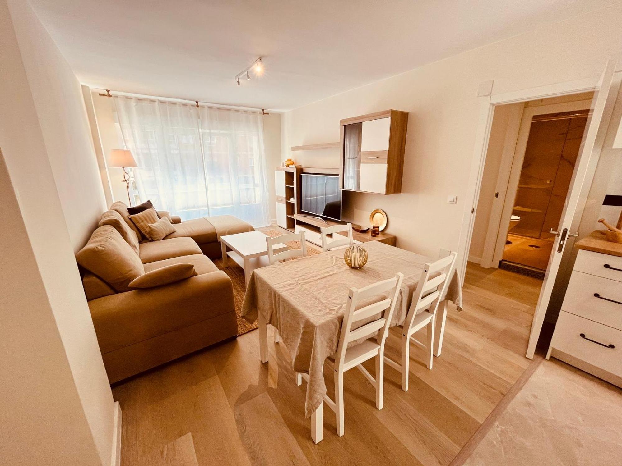 Ferienwohnung Premio Real 18 Gijón Exterior foto