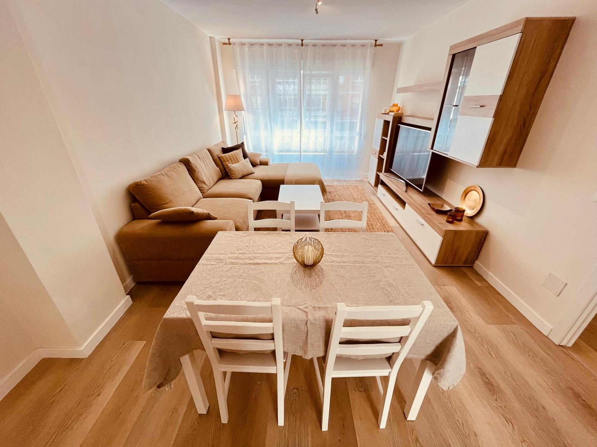 Ferienwohnung Premio Real 18 Gijón Exterior foto